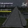 Automatic Pop-Up Indian Style Pyramid Tent
