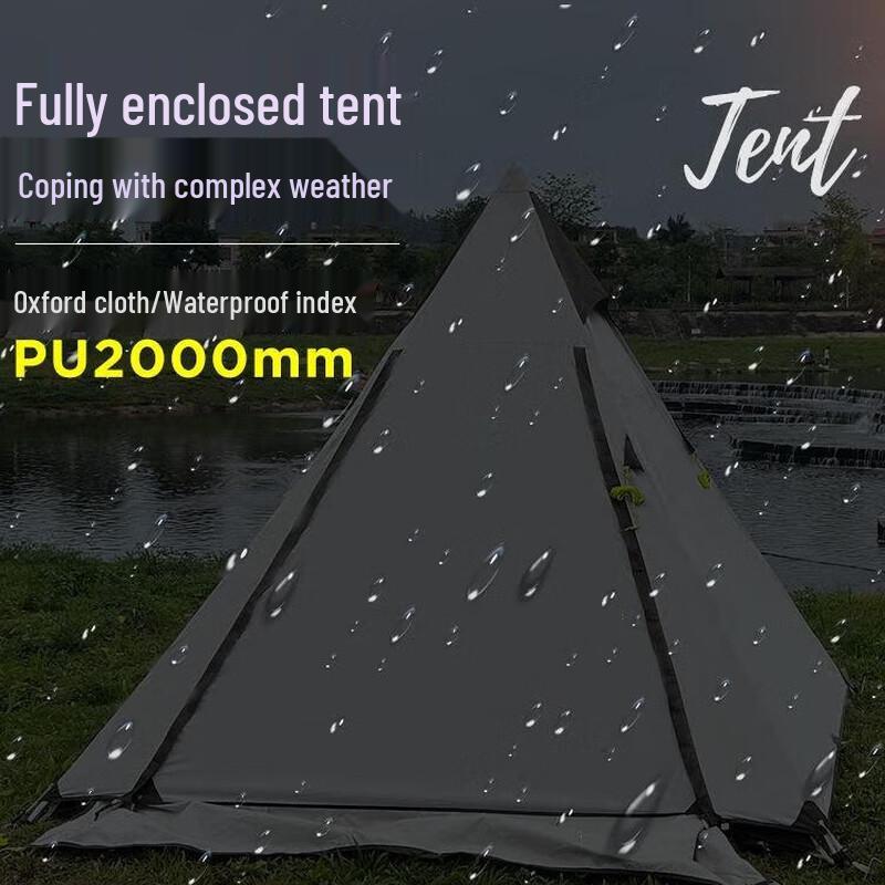 Automatic Pop-Up Indian Style Pyramid Tent