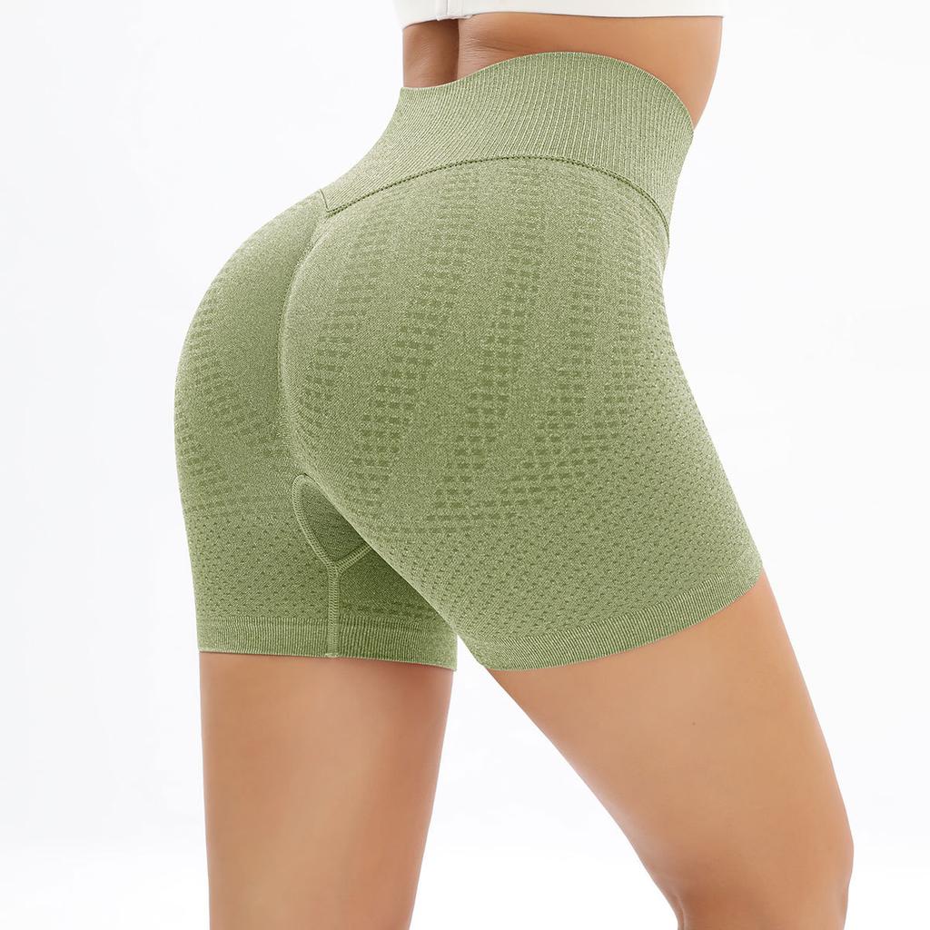 Bezešvé Booty Yoga šortky s vysokým pasem Booty Lifting Push Up Amplify šortky Ženy Gym Bag Legíny Bag Workout Fitness šortky