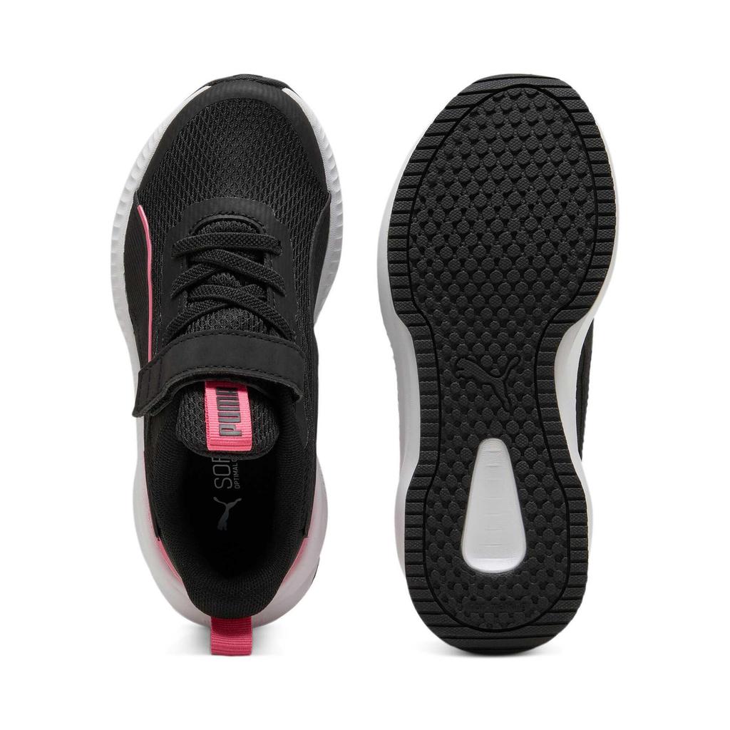 Puma Flyer 3 AC+ Little Kid Black Pink Kids Sneakers Magic-Rose White 401527-03