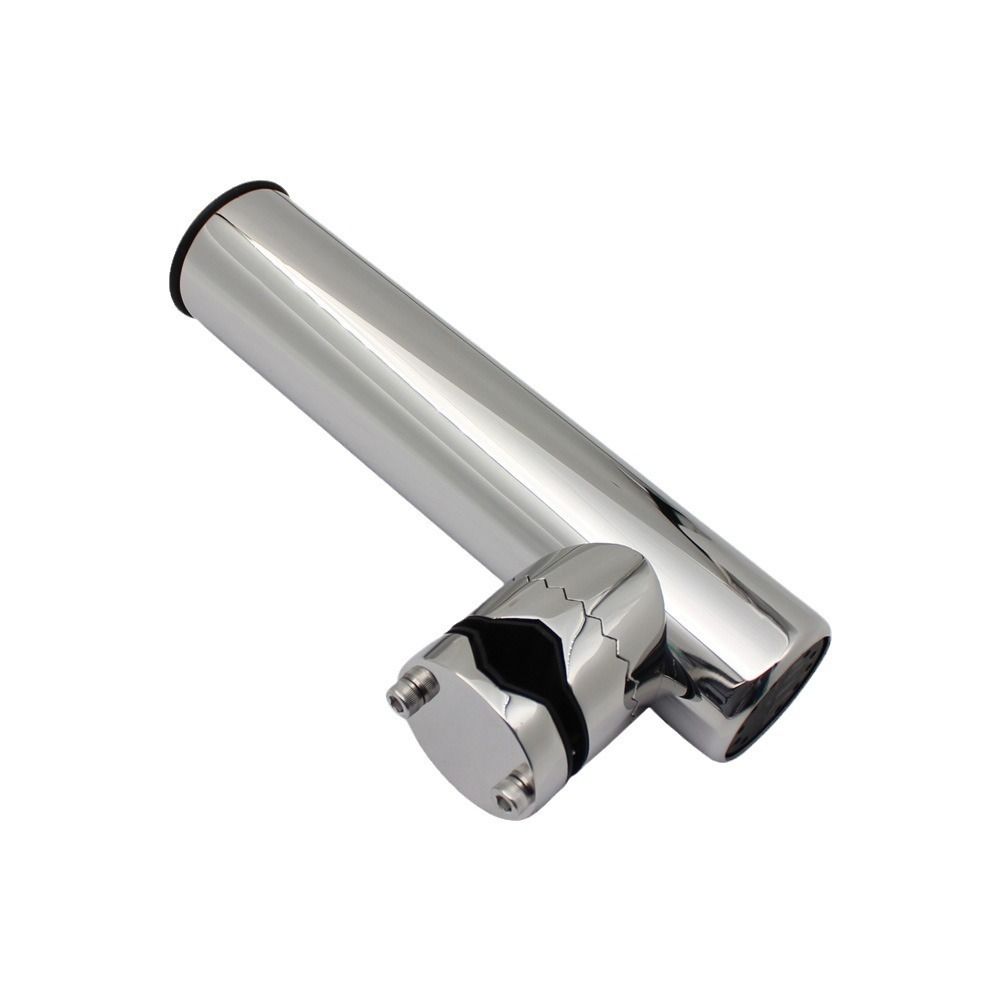 316 Stainless Steel Yacht Fishing Rod Support Pitch Adjustable Fishing Bracket  Fishing Rod Clamps