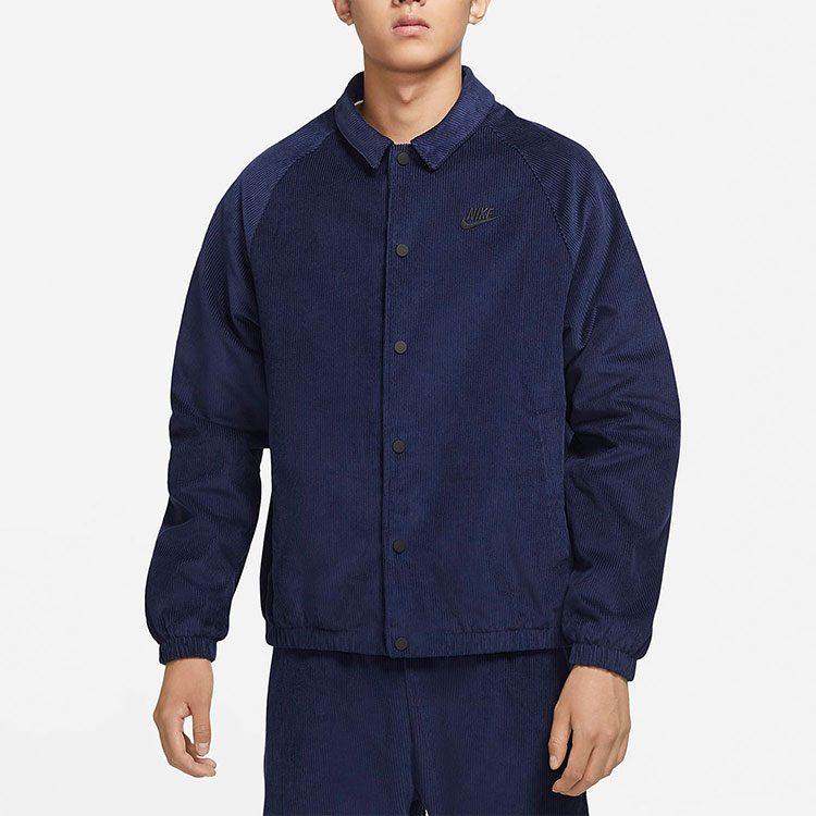 Nike Jackets Men's Dark Navy Blue Lapel Moderate Other DO2323-410