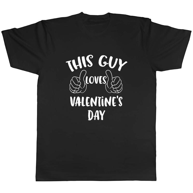 Ce gars aime la Saint-Valentin T-shirt unisexe pour hommes S