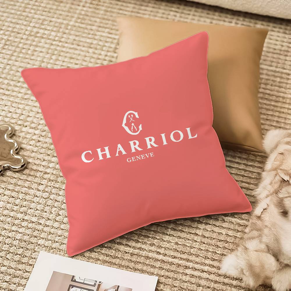 Fashion C-Charriol Pillow Case Anti-dustmite Invisible Zipper Sofa Bed
