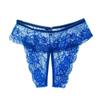 Women See Through Underwear Knickers Crotchless Panties Open Back Lace Thongs Briefs Sexy Lingerie