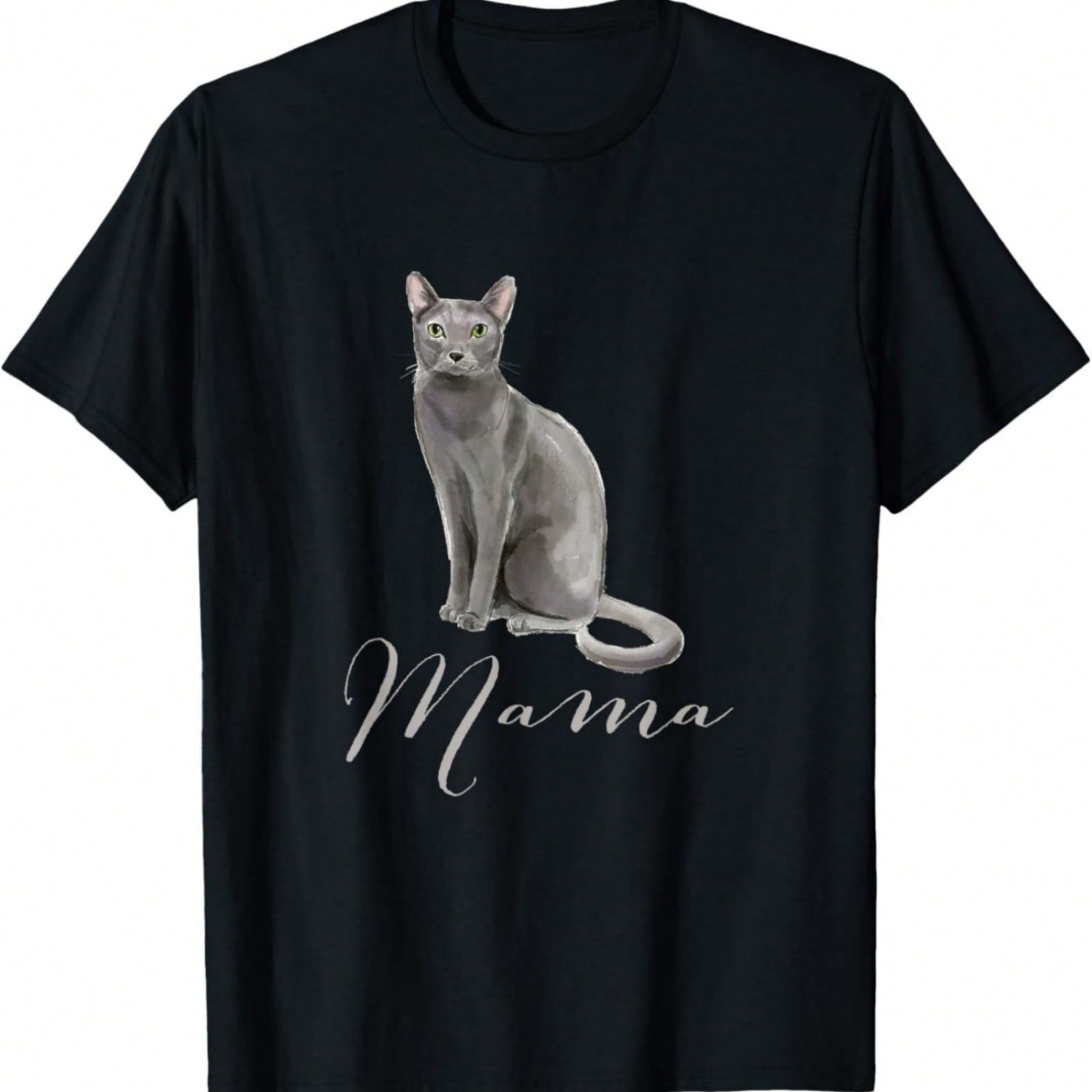 Shirt, Cat Mom, Cat Mama Present Mommy T-Shirt S