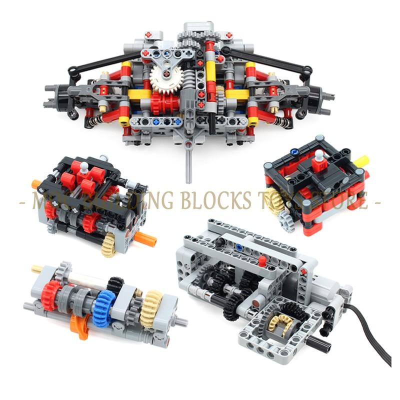 Τεχνολογικά Τούβλα MOC Σύστημα Ανάρτησης Κιβωτίου Ταχυτήτων Ταχύτητας Δομικά Στοιχεία Μηχανισμός Μετάδοσης Αυτοκινήτου DIY Συναρμολογούμενα Παιχνίδια