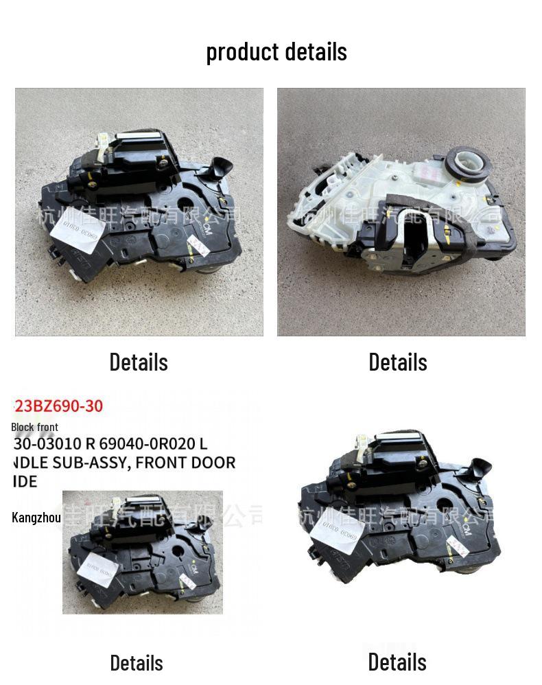 Compatible with 2023 Toyota BZ3 Front Door Lock Actuator 69030-03010 (Right) & 69040-0R020 (Left)