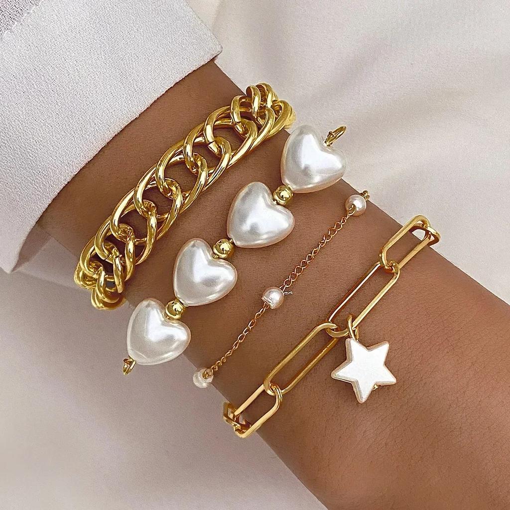 New Exaggerate Geometry Irregular Hollowed-Out Cross Open Mouth Bangle for Woman Adjustable Bracelet Paty Zircon Daily Wear