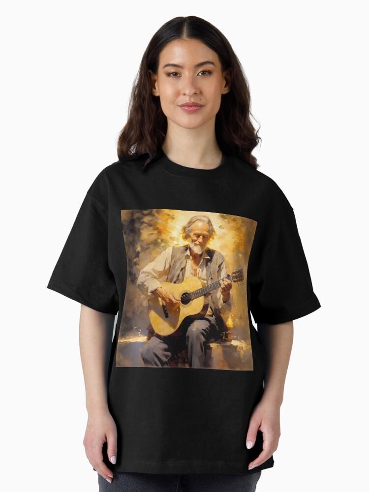 Gordon Lightfoot A Guitar's Whisper Oversized T-Shirt