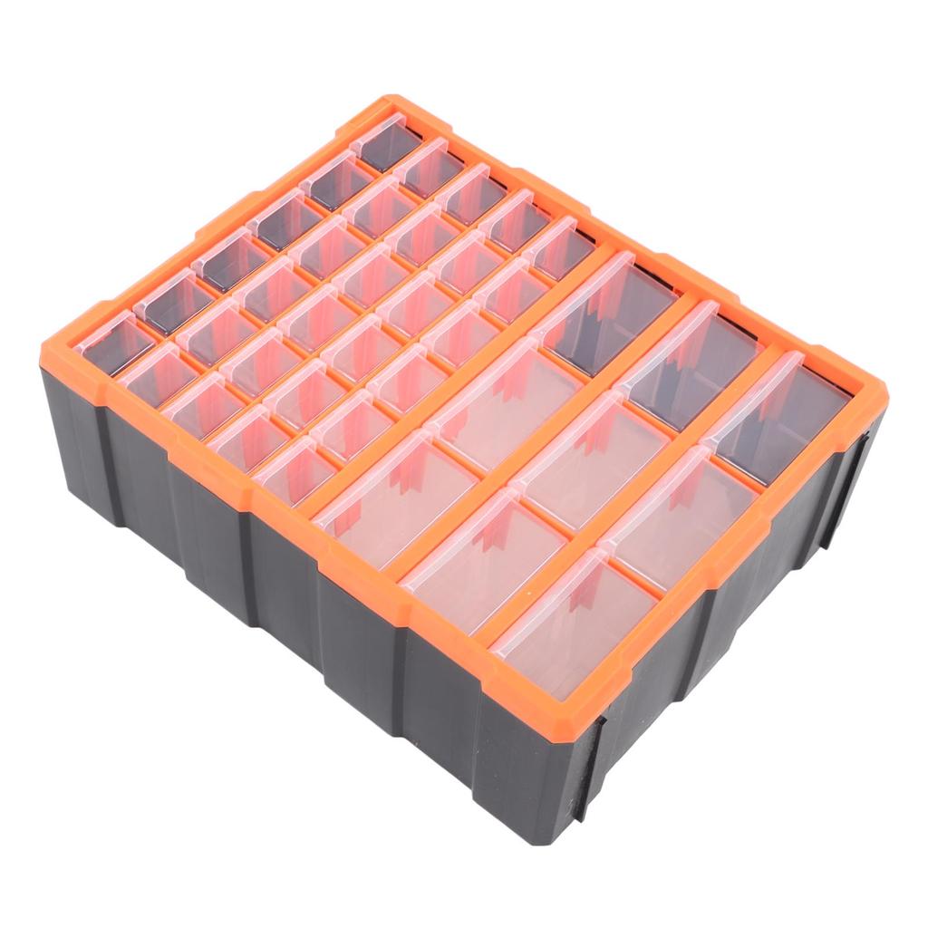 39 Drawer Organiser DIY Tool Bits Plastic Storage Units Workshop Screws and Small Parts Cabinet