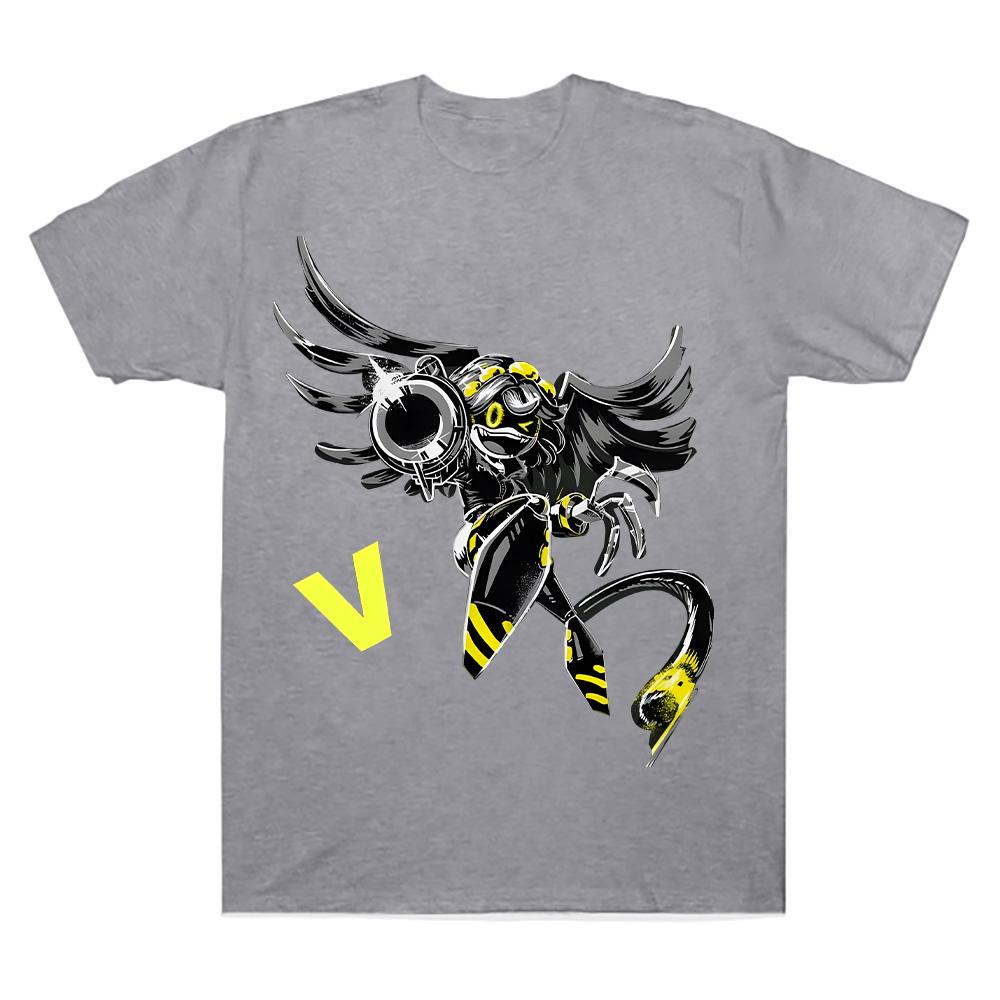 Anime Murder Drones V Trička Dámská Pánská Grunge Retro Trička Vtipná Manga Unisex Vysoce Kvalitní Bavlna Grafický Top Streetwear Ležérní