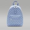Men's Cotton Backpack Regular Unisex Denim Blue
