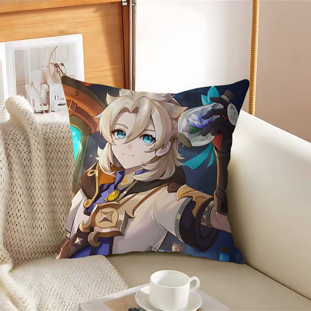 

АНИМЕ A-AlbedoS Наволочка Дюймы Декор Фермерского Дома Домашние Наволочки Для Украшения Дивана 12x12Inch