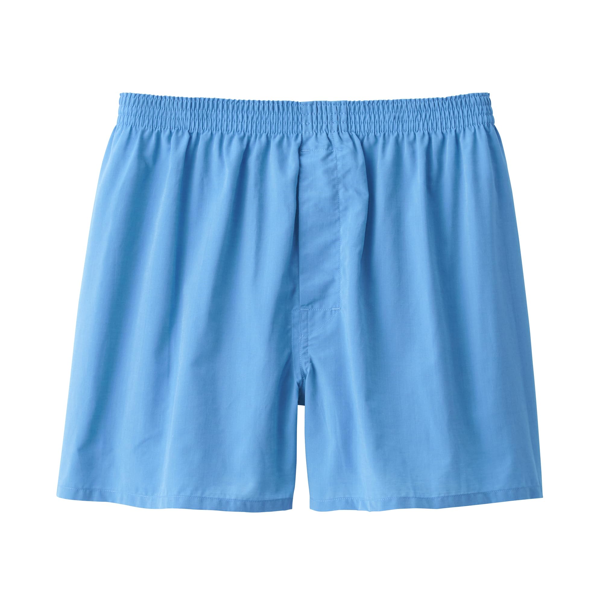 

MUJI Smooth Front Opening Trunks FAE43A4S Blue XL Мужские Мужские Мужские