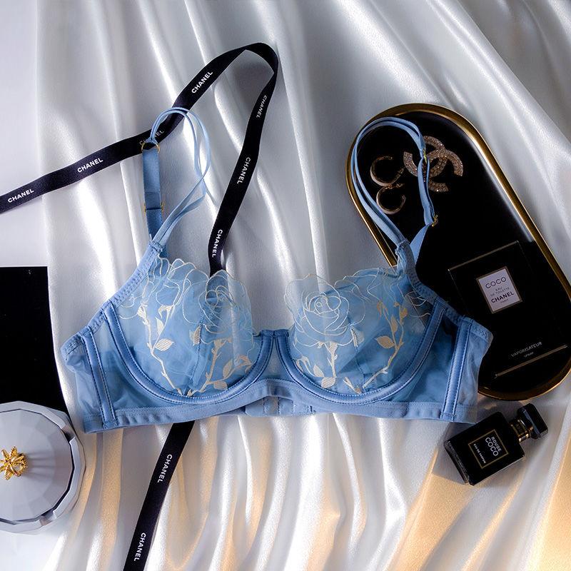 

Французский стиль Сексуальное кружевное женское прозрачное бюстье для большой груди, чтобы выглядеть меньше, с поддержкой, против обвисания, ультратонкое нижнее белье 38/85