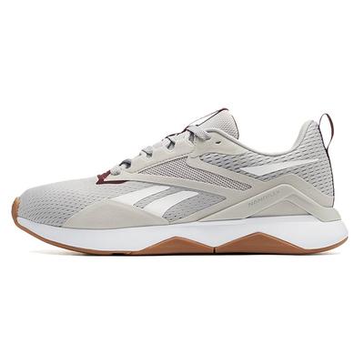 Nanoflex TR 2.0 Steely Fog Classic Maroon Gum Męskie Sneakersy Szare Zimnoszare 100033531