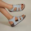 Summer New One Line Belt Versatile Platform Muffin Light Casual Fashion Women's Sandals