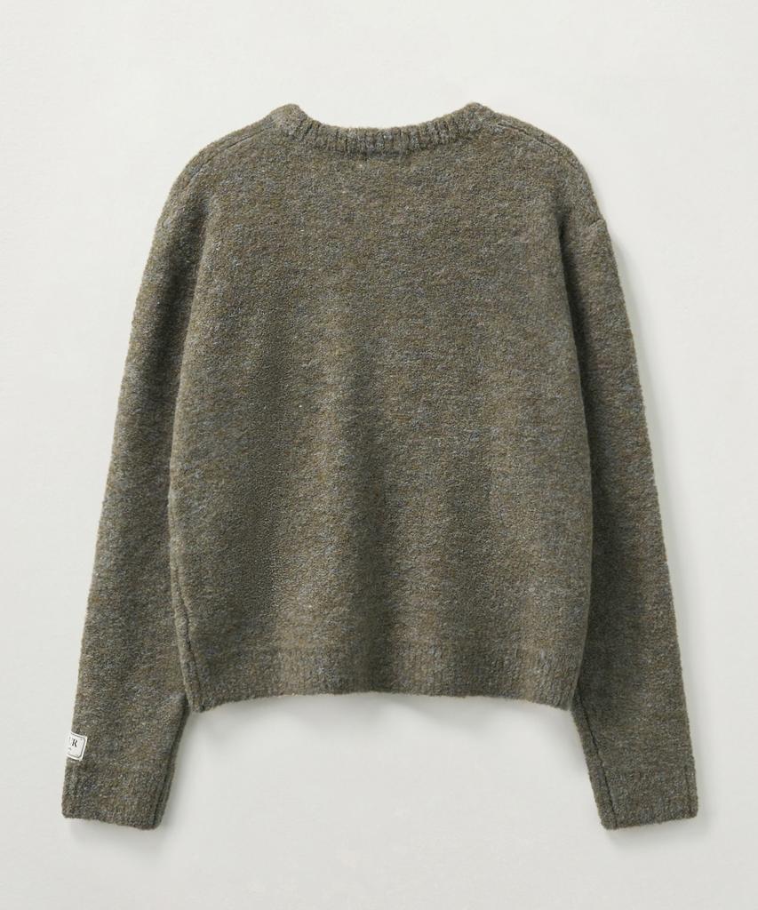 Seteo (W) Fleece Crew Neck Knit Khaki
