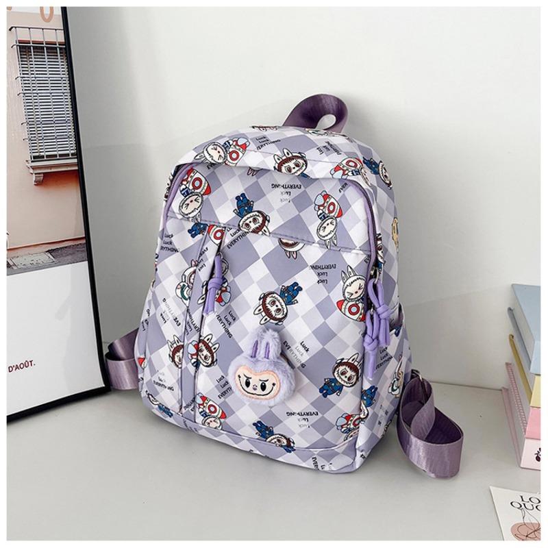 School Bag Children's New Primary School Backpack Cartoon Cute Printing Light Weight Backpack Tide
