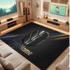 New Holland Personalized Crystal Velvet Carpet, Customized Name Text Soft Anti‑Slip Rug for Living Room Bedroom