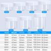 Travel 60ml Refillable Bottles Empty Transparent Container Jars Plastic with Lids Cosmetic Makeup Bottle Storage Container