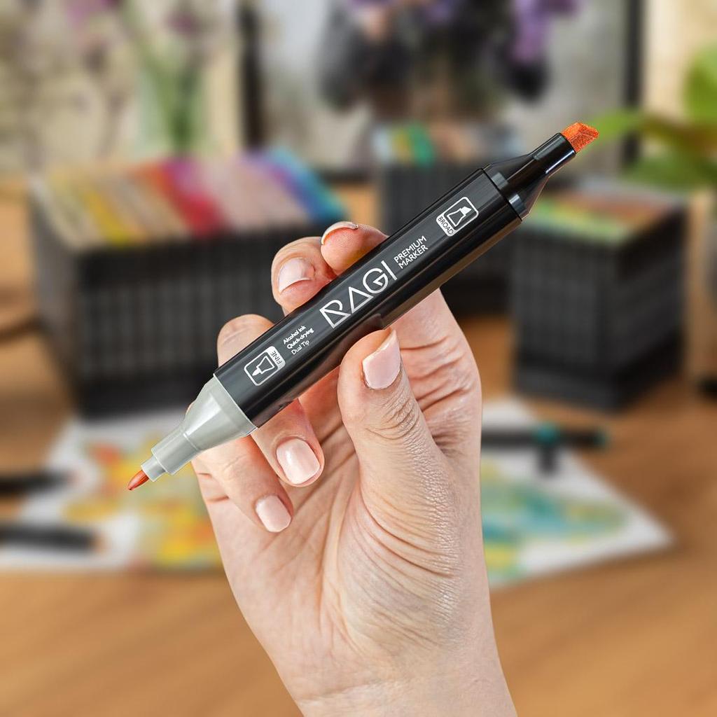 Alcohol MARKERS 264 Double-Sided Markers, Pens