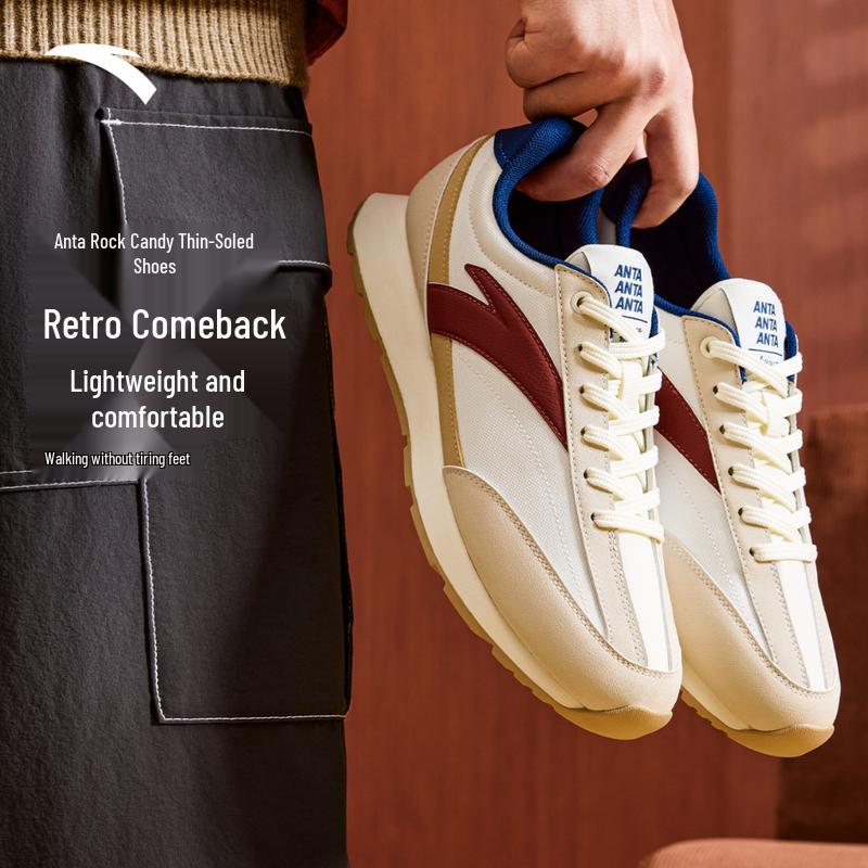 ANTA Bing Tang Men s Retro Casual Shoes 44 (US Men s 10)