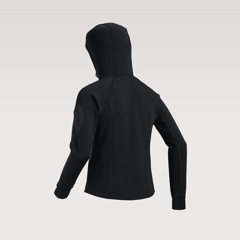 KAILAS Women's XM4 Hooded Merino Wool Half-Zip Fleece Jacket
