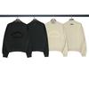 FEAR OF GOD FOG Wang Jiaer Lockerer Kapuzenpullover mit Rundhalsausschnitt – Trendiges High-Street-Basic