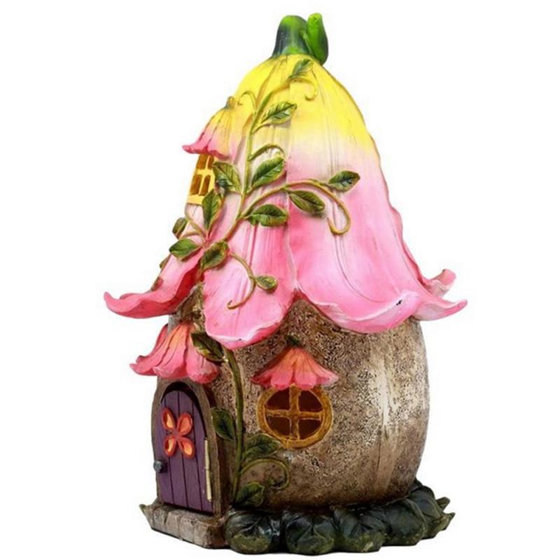 

Эльфийские скульптуры для двора, миниатюрные фигурки из смолы для садовых окон и дверей, творческие поделки, произведения искусства, волшебный сказочный мир, декор