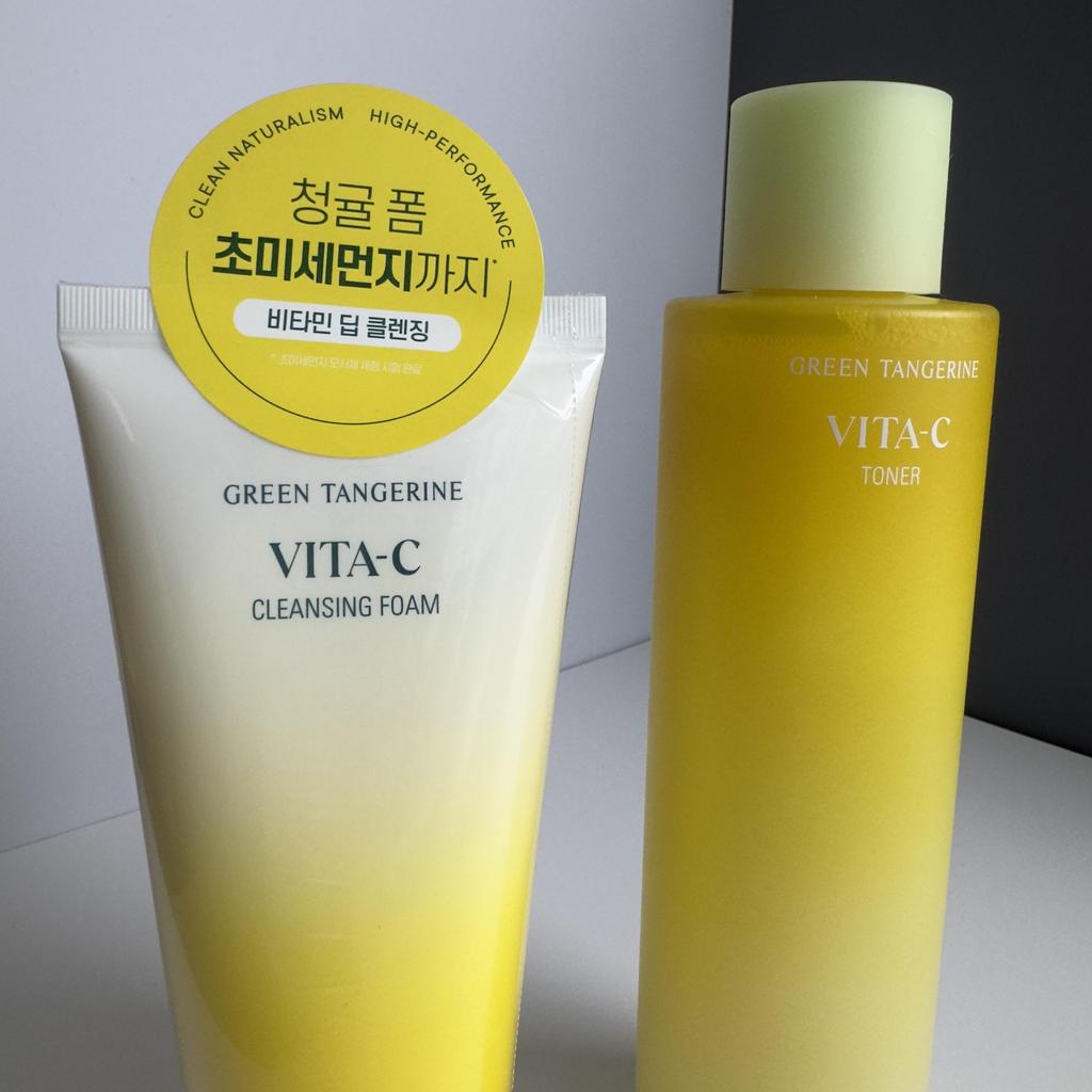 Goodal MOUSSE NETTOYANTE VITA-C MANDARINE VERTE 150 ml + TONIQUE 300 ml