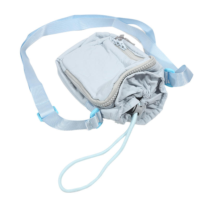 Outdoor Travel Kettle Crossbody Bag Portable Women Men Water Bottle Holder with Adjustable Shoulder Strap