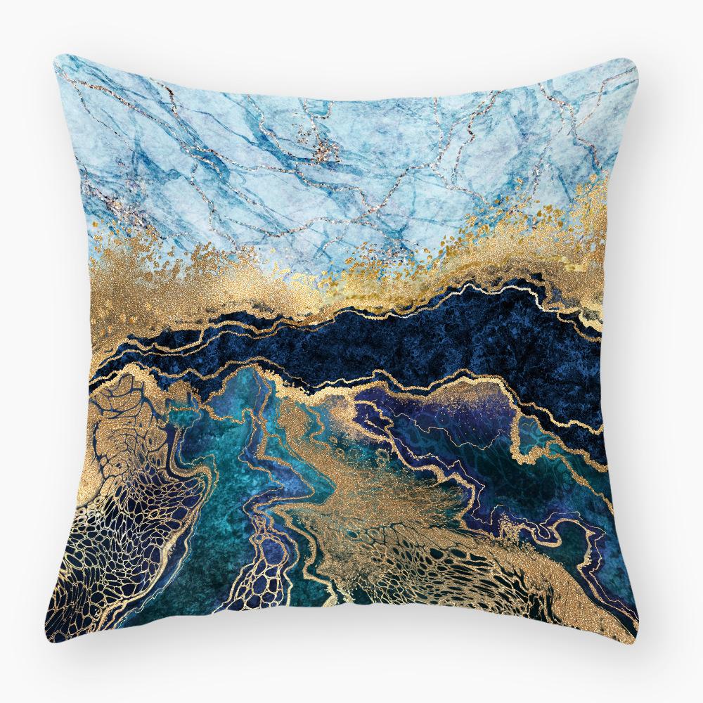 Ins Eyelash Printing Pillowcase Peach Leather Velvet Pillowcase Pillowcase Super Soft Pillowcase Sofa Decoration Pillow