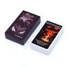 Mystic Black Rose Oracle Deck 78 Pcs Situations Tarot Cards Twin Flame Love Keywords Deck Healing Shadow Work Unique Board Game