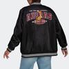 adidas Originals X Disney Bambi Muster Warme Baseball Baumwolljacke Damenjacke Schwarz HE6867