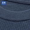 ROMON Men's 100% Pure Wool Round Neck Sweater