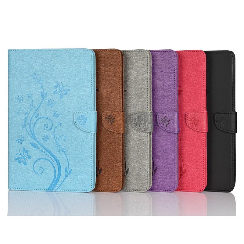 Smart Sleep Folio Case IPad 10.2 Inch 2019 2020 With Butterfly Print PU Leather Cover Business Style