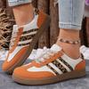 New Spring & Autumn Plus Size Women's Retro Leopard Casual Shoes, European American Cross-border Leopard Print Trainer Sneakers