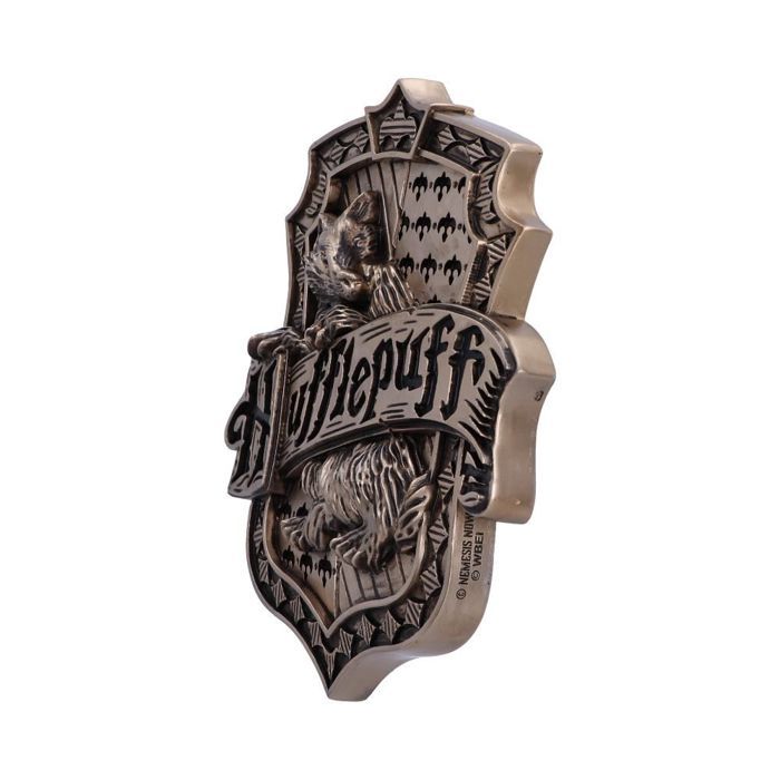 Décoration murale - NEMESIS NOW - Hufflepuff - Harry Potter - 20 cm - Résine finition bronze