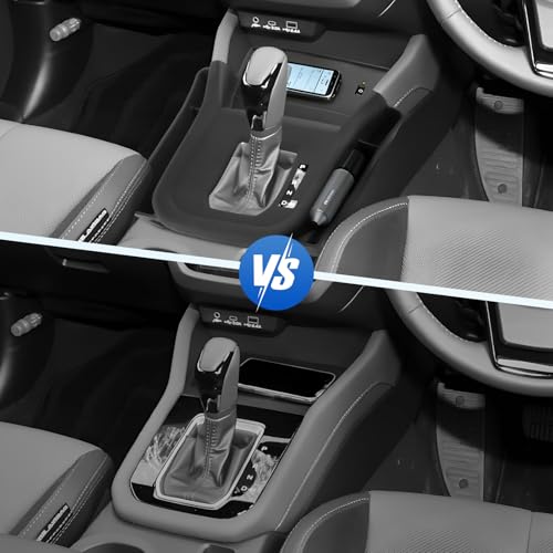 SHAOHAO 2025 New Subaru Forester (6th Generation) Console Mat, Shift Lever Mat for Forester SL5/SLG, Interior Rubber Mat, Non-Slip, Easy to Use, Car S