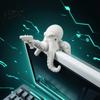 Marine Life Collectibles 3D Printed Octopus Figurine Cute Animal Sculpture for Office Desk Ornaments Computer Monitor Decor Shelf Ornament,
