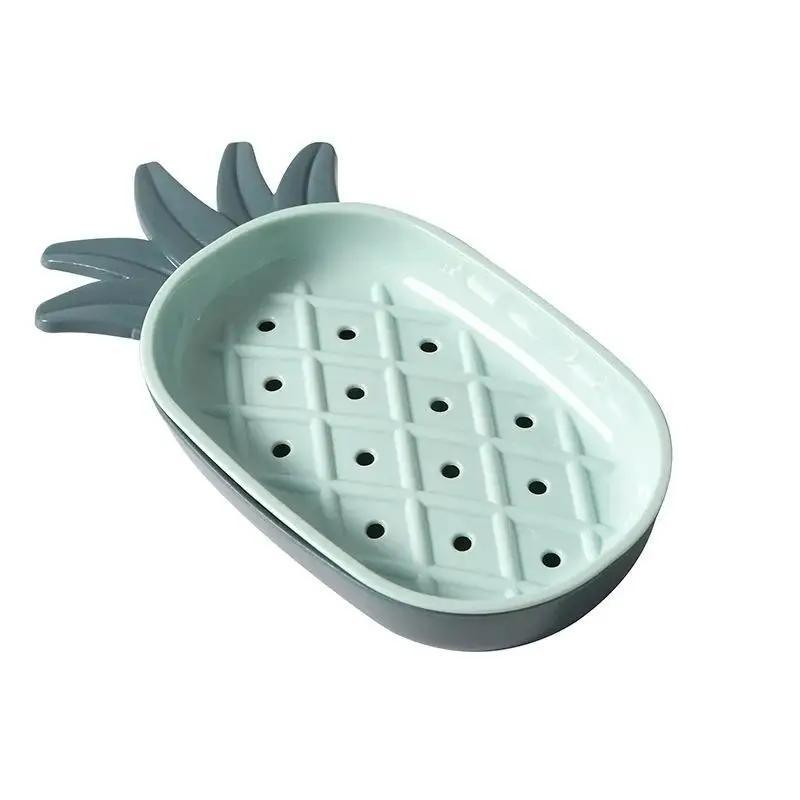 

Мыльница для ванной с дренажом Контейнер для мыла Коробка для туалетного мыла Подставка-поддон Дренаж Инструменты для ванны Держатель для мыла Тарелки для мыльных губок зелёный