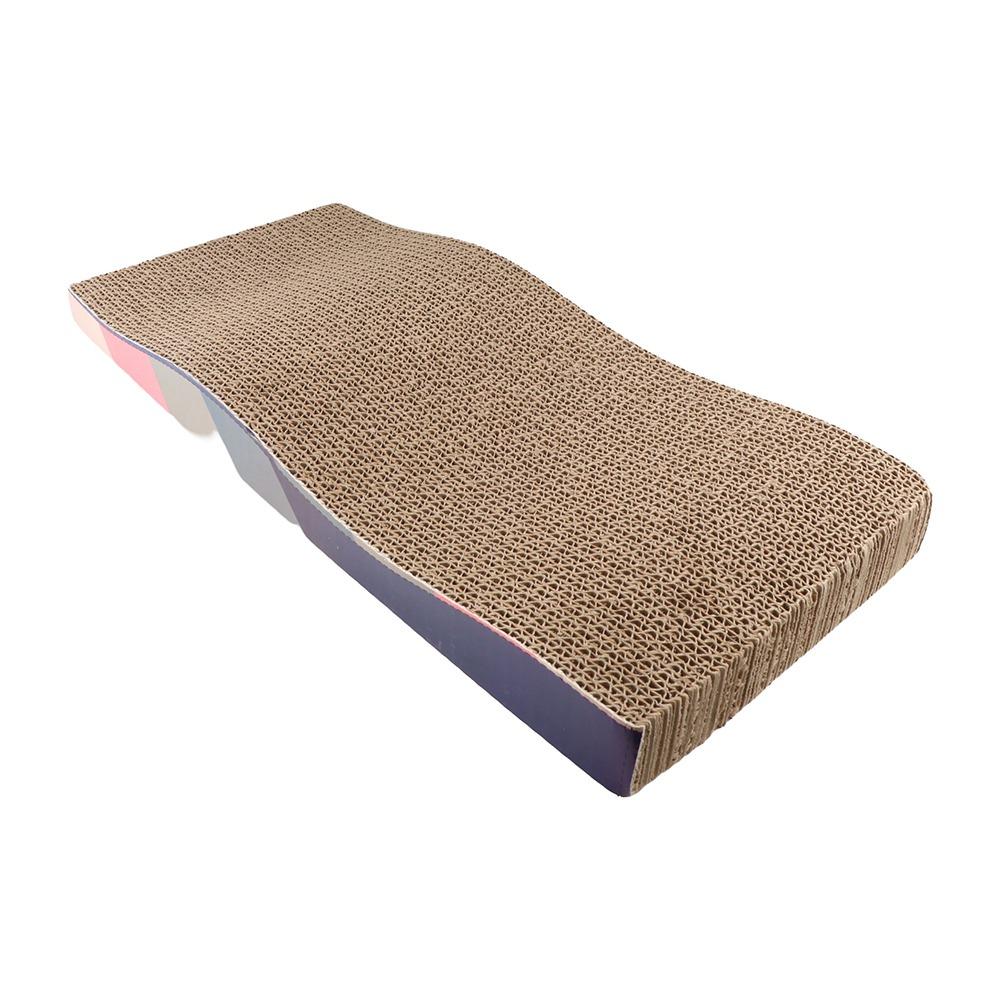 Corrugated Paper Cat Scratcher Cardboard Wear-resistant Anti-scratch Cat Claw Grinder Cardboard Cat Scratching Board No Slag