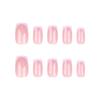 Short Rectangular French Pink Press-On Nails - Hot-Selling Wearable Manicure Tips