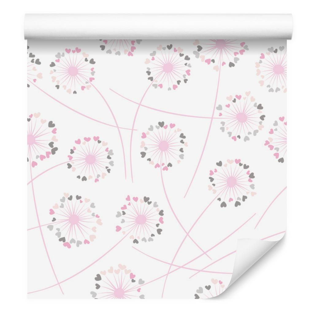 Dandelions Heart Wallpaper for Living Room and Bedroom 50x1000