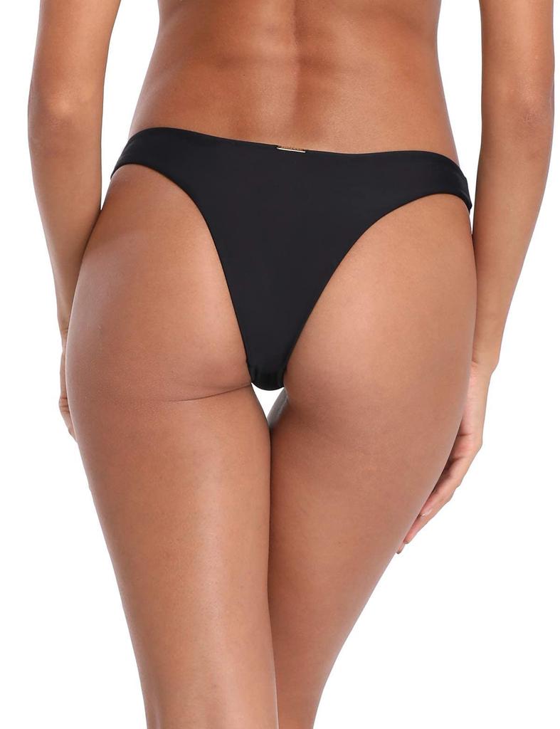 Exklusives schwarzes brasilianisches Bikini-Unterteil L [RELLECIGA] [Amazon-Marke] Damengröße