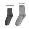 10Pairs/Lot Men Combed Cotton Socks Black Casual Business Breathable High Quality Man Sock New For Male Plus Size EU38-48