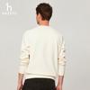 HAZZYS Men's Casual Round Neck Loose Sweatshirt