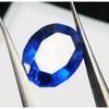 Echter Saphir Ovale Form 2,7 Karat Natürliches Blau ZERTIFIZierte Lose Edelsteine. A-1973